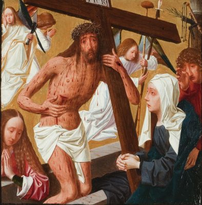 Geertgen tot Sint Jans, The Man of Sorrows, ca. 1490, oil on panel, Museum Catharijneconvent, Utrecht