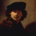 Rembrandt, Self-Portrait with Soft Beret and Fur Collar, 1634, oil on canvas, Gemäldegalerie, Staatliche Museen zu Berlin