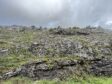 The rocky slope of Leffe Valley, site of the original Chérau de Charlemagne