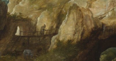 Herri met de Bles, Landscape with Saint Jerome (fig. 16), detail of the Chérau de Charlemagne