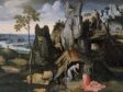 Joachim Patinir and Workshop, Landscape with Saint Jerome, ca. 1517–1518, oil on panel, Galleria Giorgio Franchetti all Ca’ d’Oro, Venice