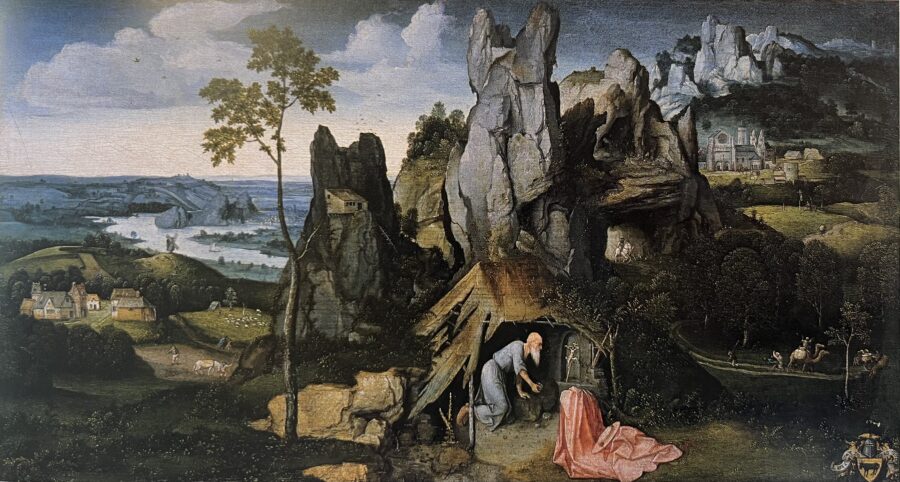 Joachim Patinir and Workshop, Landscape Galleria Giorgio Franchetti all Ca’ d’Oro, Venice (artwork in the public domain)