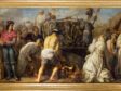Claes Moeyaert, The Funeral of the Heathen King Harald Gormson Blåtand, 1643, oil on canvas, Skoklosters slott, Uppsala, inv.no. 3633