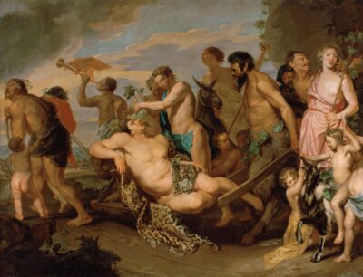 Michaelina Wautier, Triumph of Bacchus, before 1659, oil on canvas, Kunsthistorisches Museum, Vienna, inv. no. GG_3548