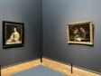 Installation photograph of Maria van Oosterwijck’s Vanitas Still Life with Wallerant Vaillant’s portrait of her in the Rijksmuseum’s Gallery of Honor, 2025