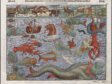 Sebastian Münster, Sea Monsters from Cosmographia (1550), woodcut.