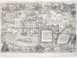 Hans Holbein the Younger, World Map, Typus cosmographicus universalis, 1532, woodcut