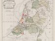 Map of known (red) and proposed (orange) cities with professional primers. Author map based on John Lodge [I] and John Lodge [II], The Seven Provinces of the Netherlands, ca. 1780, hand-colored engraving, Rijksmuseum, Amsterdam