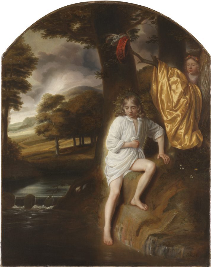 Samuel van Hoogstraten, Salmacis and Hermaphroditus, ca. 1671&ndash;1676, oil on canvas, The Leiden Collection, New York