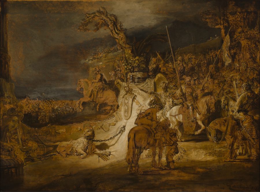 Rembrandt van Rijn, The Concord of State, ca. 1640, oil on panel, Museum Boijmans Van Beuningen, Rotterdam