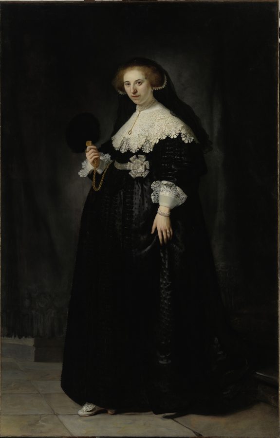 Rembrandt van Rijn, Portrait of Oopjen Coppit, 1634, oil on canvas, Mus&eacute;e du Louvre, Paris