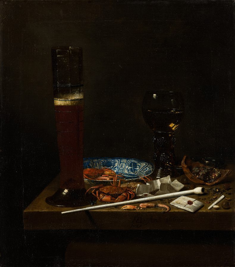 Jan van de Velde III, Still Life with Passglas, 1660, oil on canvas, Mauritshuis, The Hague