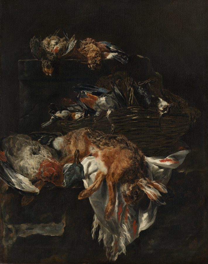 Jan Fijt, Still Life with Game, ca.1640–1650, oil on canvas, Mauritshuis, The Hague