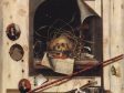 Cornelius Norbertus Gijsbrechts, Trompe l’oeil with Studio Wall and Vanitas Still Life, 1668, oil on canvas, Statens Museum for Kunst (SMK), Copenhagen