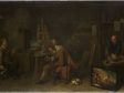 David Rijckaert II, Painters in a Studio, 1638, oil on panel, Musée du Louvre, Paris