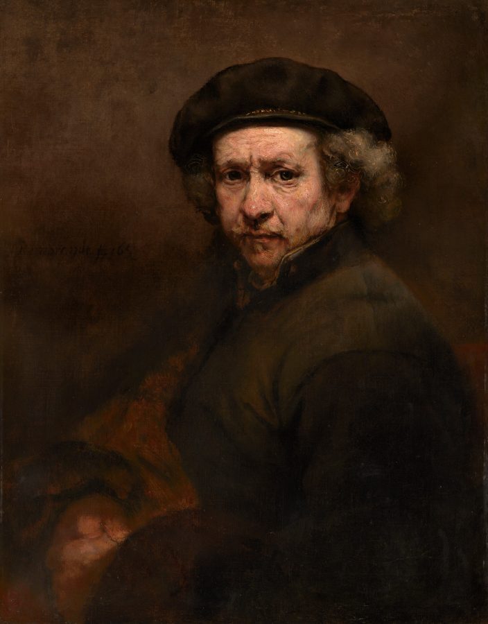 Rembrandt van Rijn, Self-Portrait, 1659, oil on canvas, National Gallery of Art, Washington