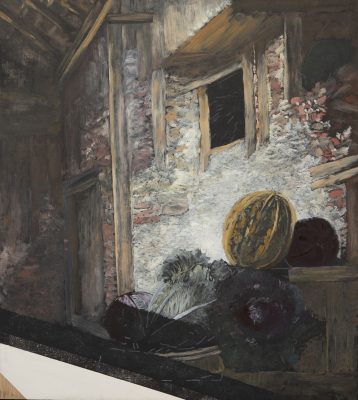 Illusionistic reconstruction of Ryckhals, Boy Sleeping in a Barn (fig. 5), completed