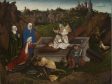 Attributed to Jan van Eyck and Workshop, The Three Marys at the Tomb, ca. 1425–1435, oil on panel, Museum Boijmans Van Beuningen, Rotterdam