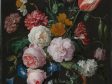 Jan Davidsz. de Heem, Still Life with Flowers in a Glass Vase, 1650–1683, oil on copper, Rijksmuseum