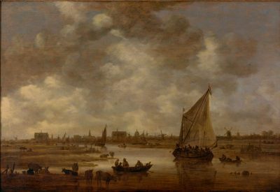 Jan van Goyen, View of Leiden from the North-East, 1650, oil on panel, Museum de Lakenhal, Leiden