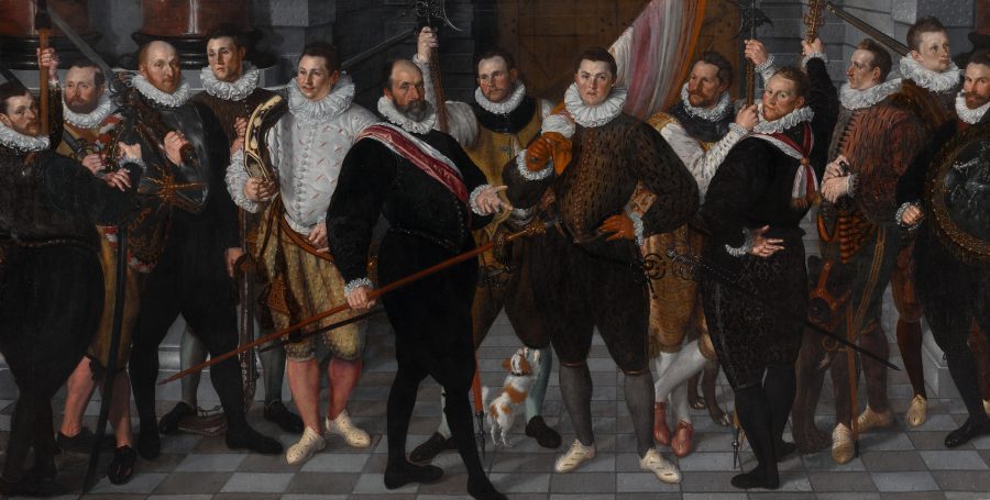 Cornelis Ketel, The Company of Captain Dirck Jacobsz Rosecrans and Lieutenant Pauw, 1588, oil on canvas, Rijksmuseum, Amsterdam