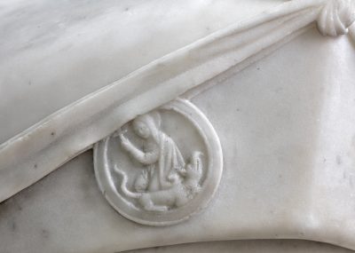 Fig. 18 - Meit, Philibert II of Savoy (fig. 11), detail of hat badge