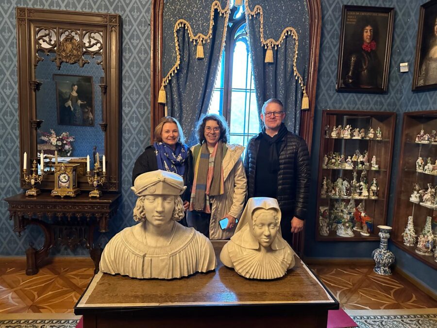 The first examination of Meit’s marble busts by an international team of experts