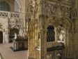 Fig. 21 - View of the choir of the church of Saint Nicolas-de-Tolentin en Brou with the tombs of Margaret of Austria, Philibert II of Savoy, and Margaret of Bourbon. Monastère royal de Brou, Bourg-en-Bresse