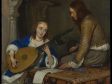 Fig. 102 - Gerard ter Borch, A Woman Playing the Theorbo-Lute and a Cavalier, ca. 1658, oil on panel, The Metropolitan Museum of Art, New York