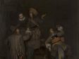 Fig. 106 - Caspar Netscher, The Guardroom, 1658, oil on panel, Philadelphia Museum of Art, Philadelphia