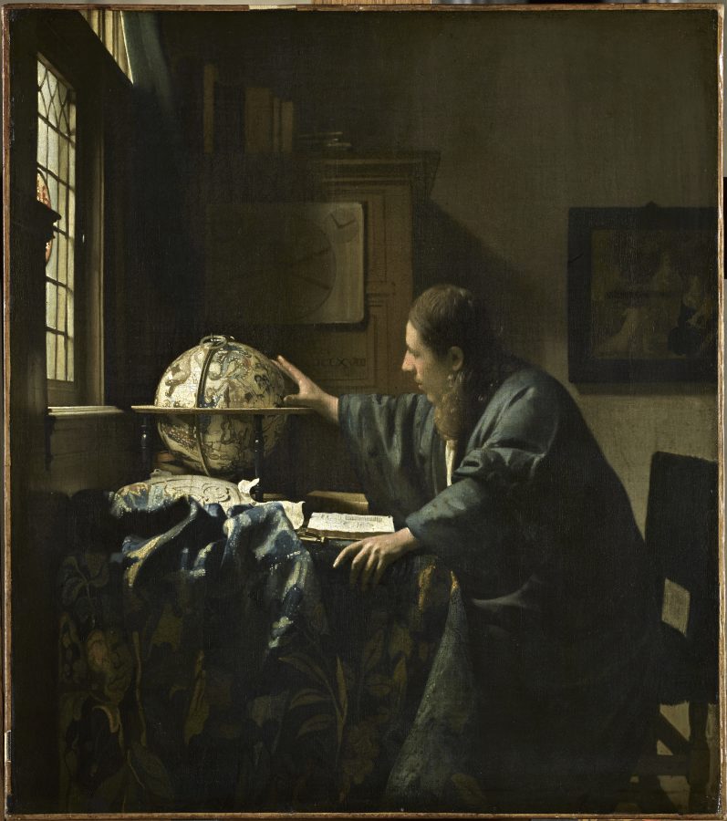Fig. 59 - Johannes Vermeer, The Astronomer, 1668, oil on canvas, Musée du Louvre, Paris