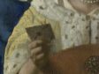 Fig. 69 - Unidentified artist, The Love Letter (fig. 57), detail of jacket