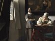 Fig. 70 - Johannes Vermeer, A Woman Writing a Letter, with Her Maid, ca. 1670−1672, oil on canvas, National Gallery of Ireland, Dublin