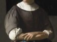 Fig. 73 - Vermeer, A Woman Writing a Letter, with Her Maid (fig. 70), detail of maid’s jacket