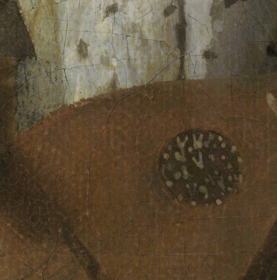 Fig. 76 - Unidentified artist, The Love Letter (fig. 57), detail of cittern