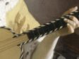 Fig. 77 - Vermeer, The Guitar Player (fig. 67), detail of neck of guitar