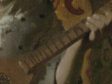 Fig. 78 - Unidentified artist, The Love Letter (fig. 57), detail of neck of cittern
