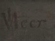 Fig. 97 - Vermeer, A Woman Seated at the Virginal (fig. 65), detail of signature