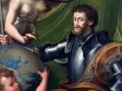Fig. 32 - Parmigianino, Allegorical Portrait of Charles V, ca. 1530, oil on canvas, Private Collection